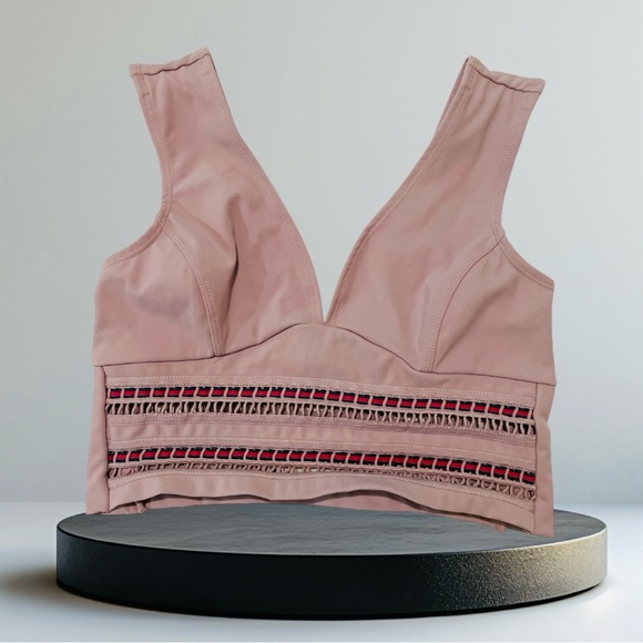 Top Bra Free People Movement Size S Pink Color. - Picture 11 of 11